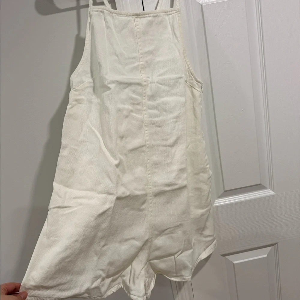 H&M White Sleeveless Romper - Picture 2 of 6